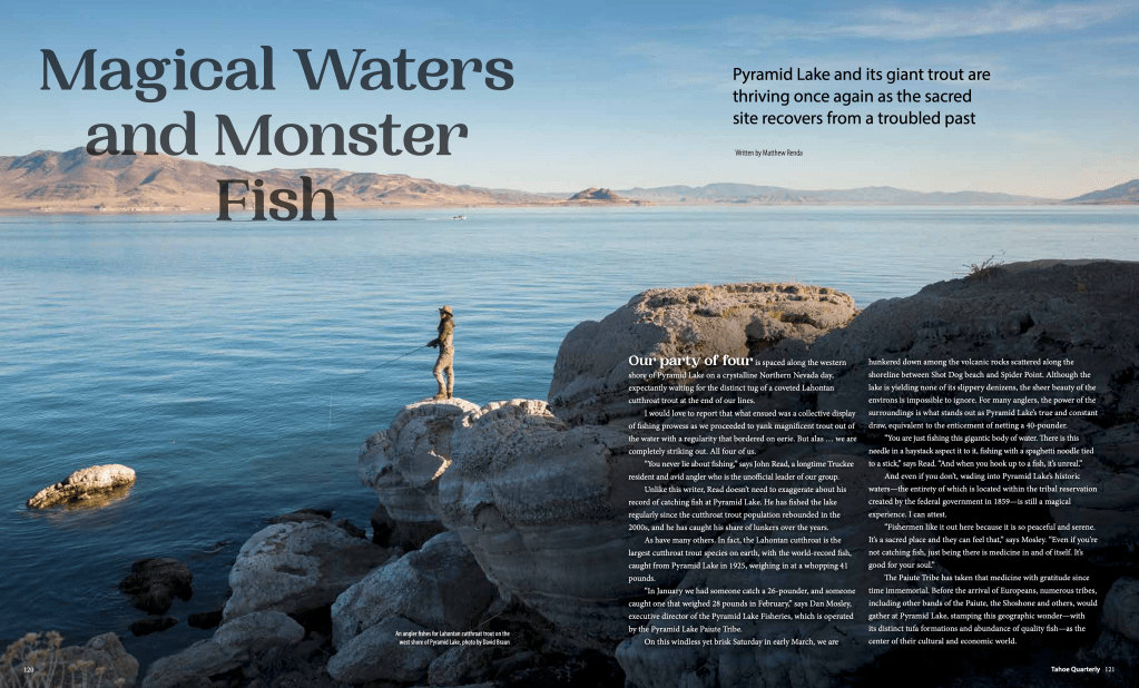Tahoe Quarterly: “Magical Waters and Monster&nbsp;Fish”
