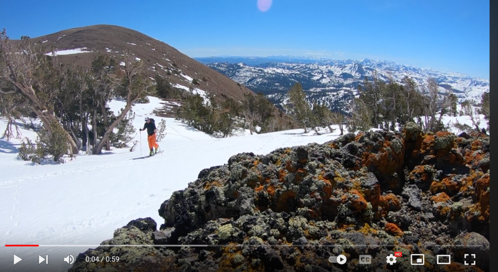 Soft April Turns in the Tahoe Backcountry